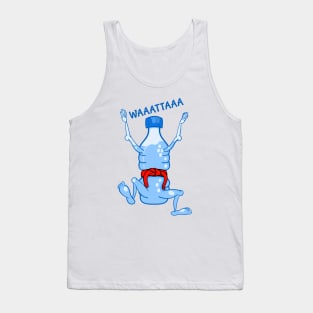 Funny Water Bottle Karate Attack Tank Top